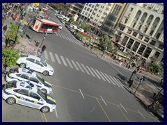 Valencia Town Hall 08 - police cars outside